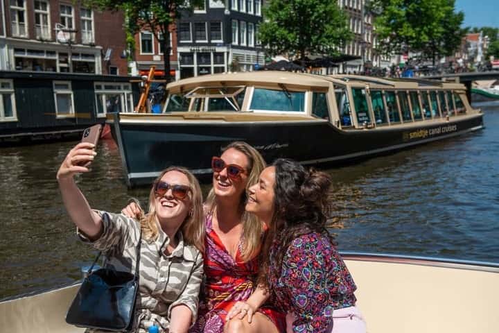 Rondreis Hollandse Grachten: Amsterdam en Delft, met een rondvaart vanaf het Anne Frank Huis