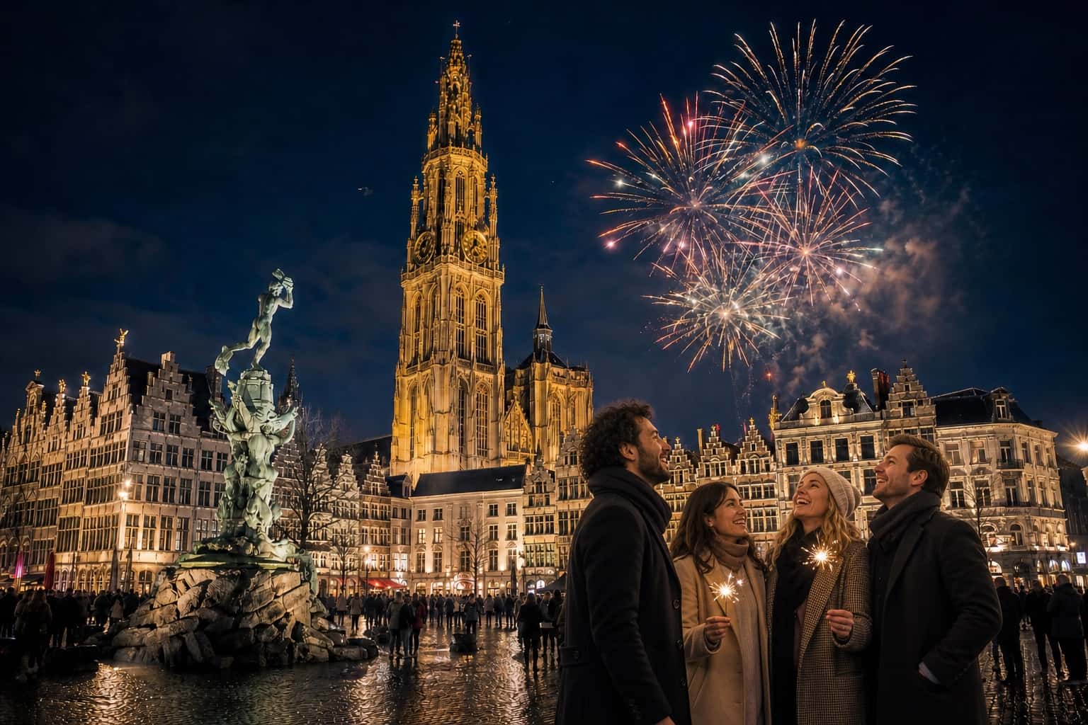 Oud & Nieuw in Antwerpen | 1 nacht met ontbijt
