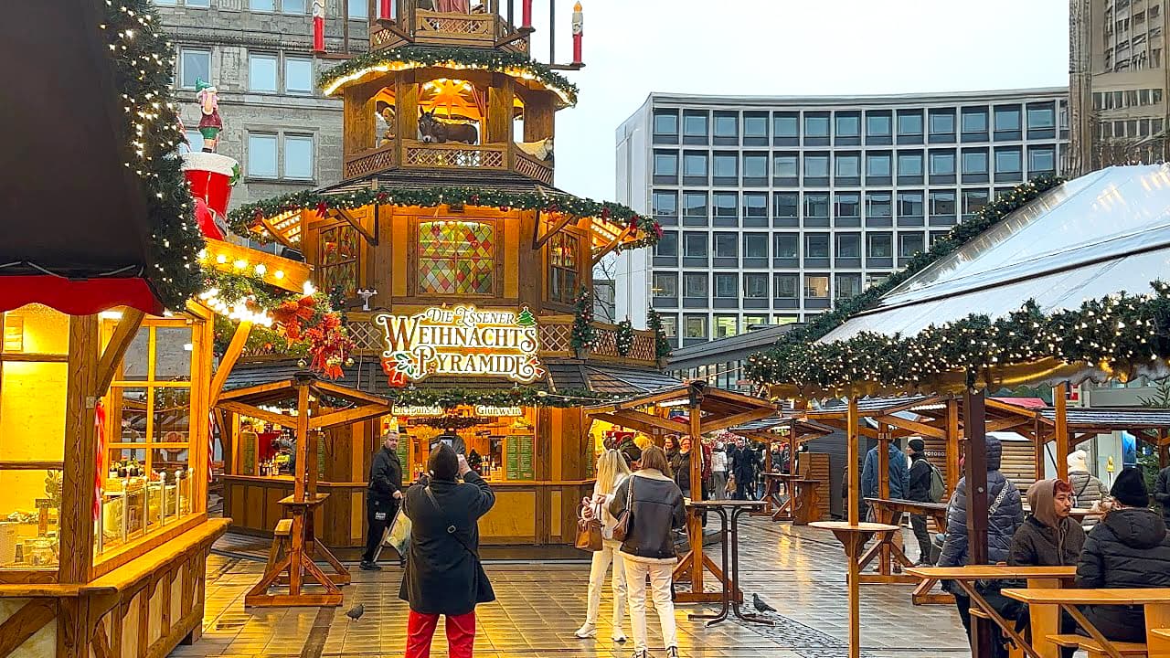 Ontdek de internationale kerstmarkt van Essen foto 2
