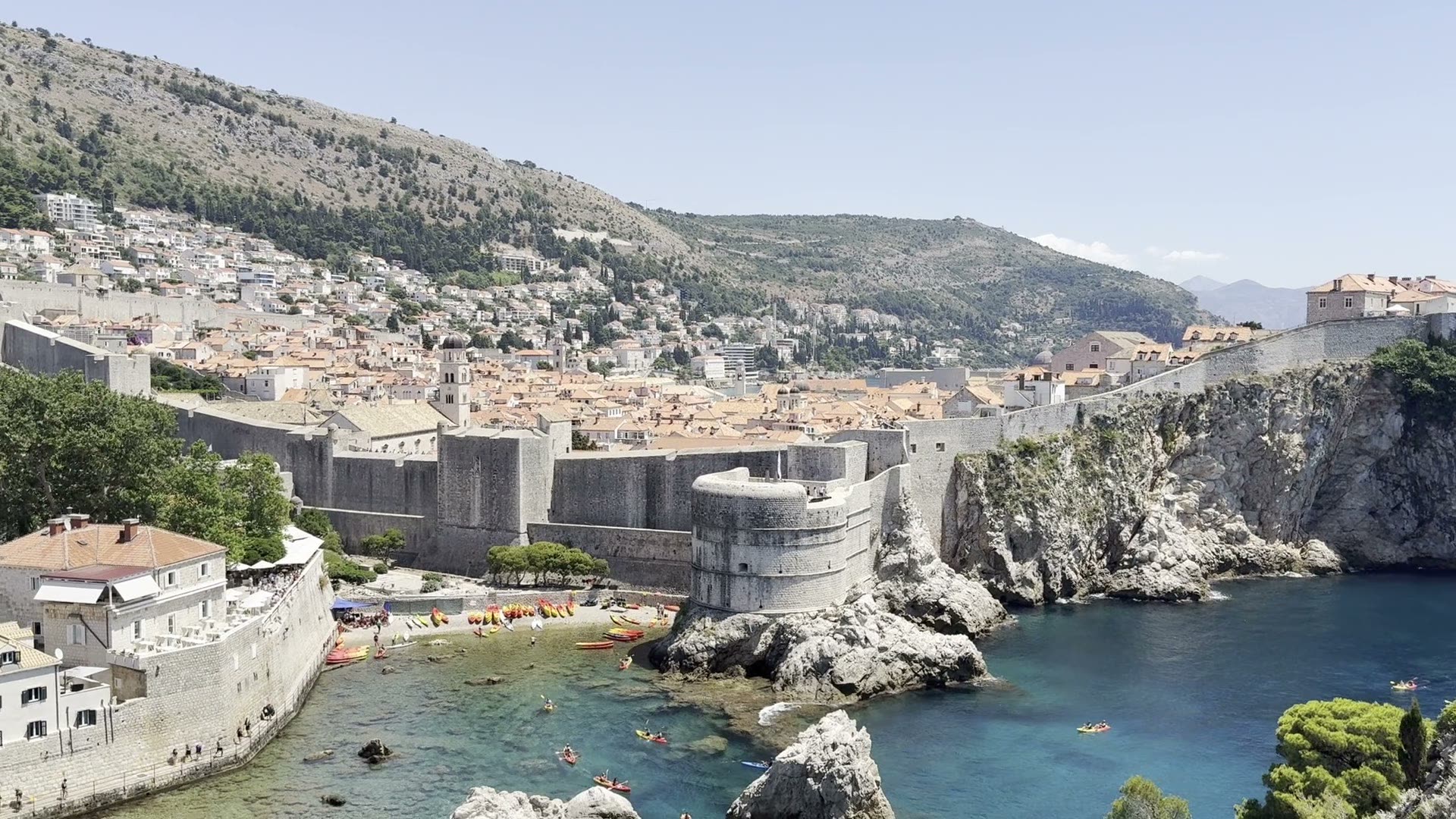 De oude stad van Dubrovnik